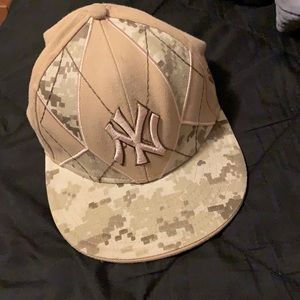Special edition camouflage Yankees hat